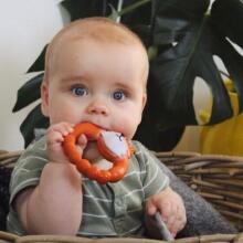 Natruba Rubber Rattle Art.251343  Teether made of 100% natural rubber