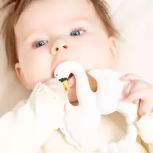 Natruba Rubber Rattle Art.251344  Teether made of 100% natural rubber
