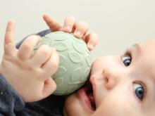 Natruba Rubber Sensory Balls Art.251351 Teether made of 100% natural rubber