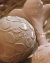 Natruba Rubber Sensory Balls Art.251351 Teether made of 100% natural rubber