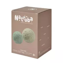 Natruba Rubber Sensory Balls Art.251355 Teether made of 100% natural rubber