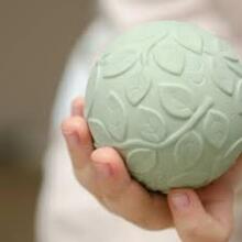 Natruba Rubber Sensory Balls Art.251355 Teether made of 100% natural rubber