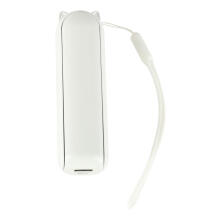 Ikonka Art.KX3075 Rakstāmgalda ventilators mini rokas saliekamais ventilators portatīvais USB balts