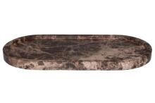 Maku Tray marble brown 30x15 cm