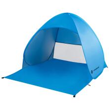 Self‑erecting beach tent, Springos PT035 pop‑up travel shelter blue