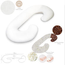 La Bebe™ Maternity Satin Pillow Sì - Duo Art.608575 Satīna audums. Daudzfunkcionāls spilvens/pakavs grūtniecēm, ar memory foam