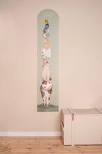 Little Dutch Stikc Wall Sticker Art.WD451031 Fairy Garden Measuring stick wall sticker