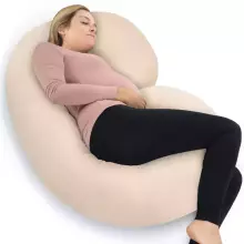 La Bebe™ Maternity Satin Pillow Sì - Duo Art.688516 Satīna audums. Daudzfunkcionāls spilvens/pakavs grūtniecēm, ar memory foam