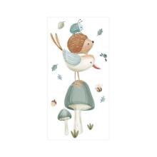 Little Dutch Wall Sticker Art.WD379030 Forest Friends Measuring wall sticker