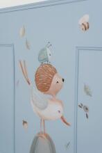 Little Dutch Wall Sticker Art.WD379030 Forest Friends Measuring wall sticker