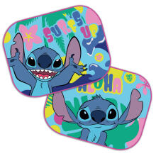 Disney Stitch Sunshades Art.59378 Saules aizsargs automašīnā, 2gb