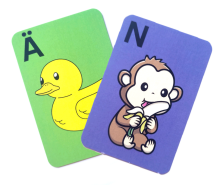 Õpi ja Võida Eesti Art.251796 Kids Learning ABC Cards Fun Way to Master the Alphabet (Estonian)