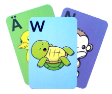 Õpi ja Võida Eesti Art.251796 Kids Learning ABC Cards Fun Way to Master the Alphabet (Estonian)