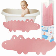 Bam Bam Bath Mat Crocodile Art.BL149 Pink Bath mat