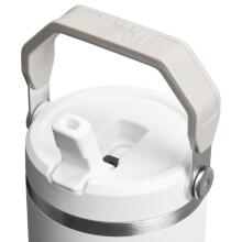 Thermo mug with straw The IceFlow Flip Straw 2.0 Tumbler 0.89L white