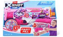 XSHOT ūdens pistole Fast-Fill Skins Pink Party, 118135(11854E)