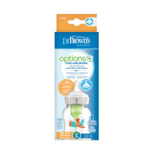 DR.BROWN'S bottle OPTIONS+ with wide neck, PILOT, 330 ml