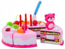 Birthday cake set party for cutting 80 pieces
