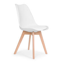 Set of 4 living room dining room chairs with a cushion eco-leather ModernHome