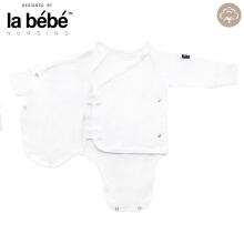 La Bebe™ Baby Set Art.9-07-32 White Bērnu komplektiņš no 4 daļam