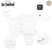 La Bebe™ Baby Set Art.9-07-32 White Bērnu komplektiņš no 4 daļam