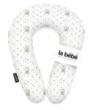 La Bebe™ Snug Cotton Nursing Maternity Pillow Art.25238 Bunnies, 20x70 sm