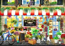 Brain Tree Puzzle, Flower Shop, 1000 pieces