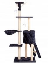 Cat Scratching Post Tree with House and Bed 138 cm XL Grey Petsi
