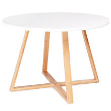 Modern Scandinavian Coffee Table 60 cm Bamboo