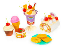 Cake cutting set birthday party 76 elements