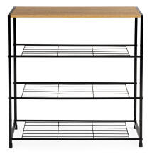 Apavu skapis, statīvs, plaukts, bēniņi, 3 līmeņi ModernHome