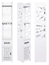 Bathroom cabinet, shelf, white column, 120 cm