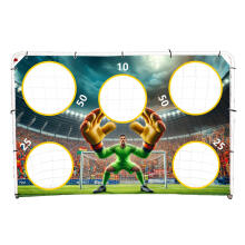 Football Training Goal with Target Sheet 180x122 cm MultiGarden