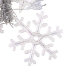 Lights snowflakes stars Christmas lights curtain 138LED
