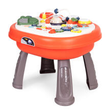 2-in-1 interactive educational panel table for blocks
