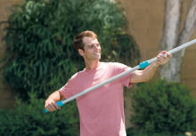 Telescopic cleaning stick 279cm for INTEX 29055