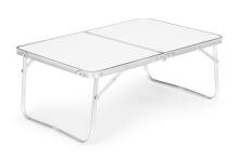 Small Camping Picnic Table Folding 60x40 cm White MultiGarden