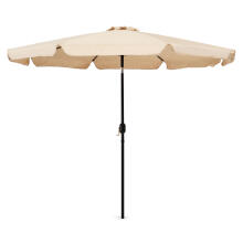 Garden umbrella large 3m diagonal broken with a crank beige