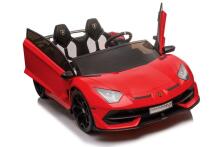 Elektriauto Lamborghini Aventador 2 x 12V, punane