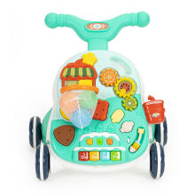 Interactive pusher 2in1 walker and educational table with sounds