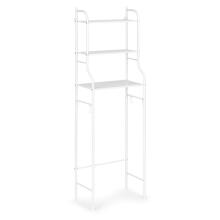 Tall bathroom storage with 3 shelves aluminum construction