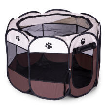 Large Fabric Crate Playpen Bed for Dog or Cat Petsi