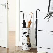 Modern white umbrella stand