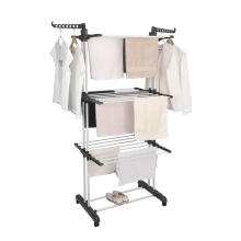 Vertical clothes dryer with wheels, foldable, ModernHome