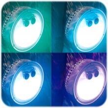 Multicolored battery-powered LED lamp for SPA INTEX 28503