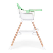Bērnu barošanas krēsls 2-in-1, zaļš, ECOTOYS