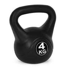 Kettlebell 4 kg vingrošanai, hanteles, svara bumba, fitnesa slodze, ModernHome