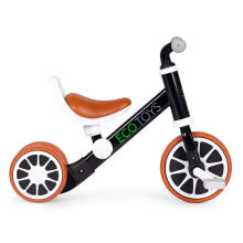 Bērnu velosipēds ar pedāļiem 2in1 melns ECOTOYS