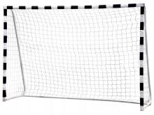 Football Training Goal with Net 180x120 cm Black and White MultiGarden