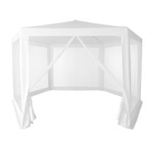 Garden Trade Pavilion Tent 2x2x2 m with Mosquito Net White MultiGarden